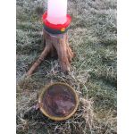 water voor kippen met en zonder drinkbakverwarmer