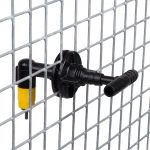 pluimveenippel met vleugelmoer en t stuk