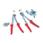 Draadclip en draadcliptang