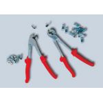 Draadclip en draadcliptang