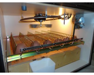 binnenkant ms 50 broedmachine